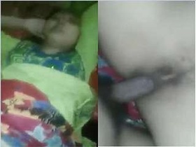 Desi college girl gets naughty in her room