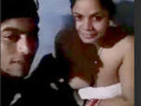 Busty Indian bhabi shows off her riding skills