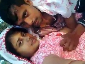 Chodan's sexy video features kissing and fondling of Bhabha's breasts