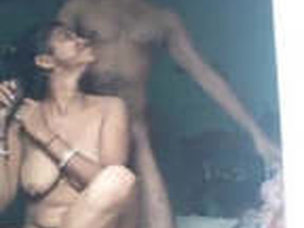 Desi couple engages in doggy style fucking in video