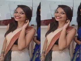 College girl flaunts her big boobs and pussy in a hot video